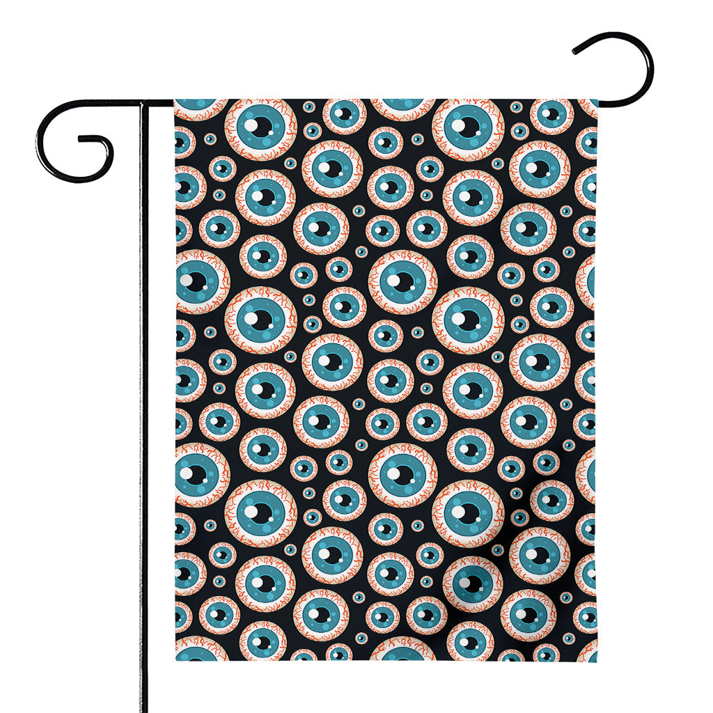 Creepy Eyeball Pattern Print House Flag