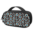 Creepy Eyeball Pattern Print Portable Cooler Travel Case