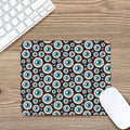 Creepy Eyeball Pattern Print Mouse Pad