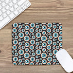 Creepy Eyeball Pattern Print Mouse Pad