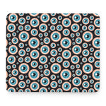 Creepy Eyeball Pattern Print Mouse Pad