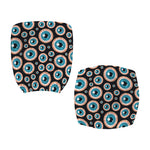 Creepy Eyeball Pattern Print Office Chair Cover
