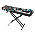 Creepy Eyeball Pattern Print Piano Keyboard Cover