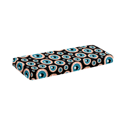 Creepy Eyeball Pattern Print Piano Keyboard Cover
