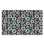 Creepy Eyeball Pattern Print Polyester Doormat