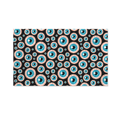 Creepy Eyeball Pattern Print Polyester Flag