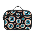 Creepy Eyeball Pattern Print Portable Lunch Bag
