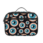 Creepy Eyeball Pattern Print Portable Lunch Bag