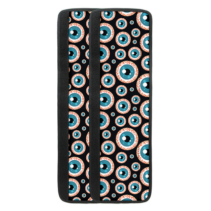 Creepy Eyeball Pattern Print Refrigerator Handle Covers