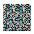 Creepy Eyeball Pattern Print Silk Bandana