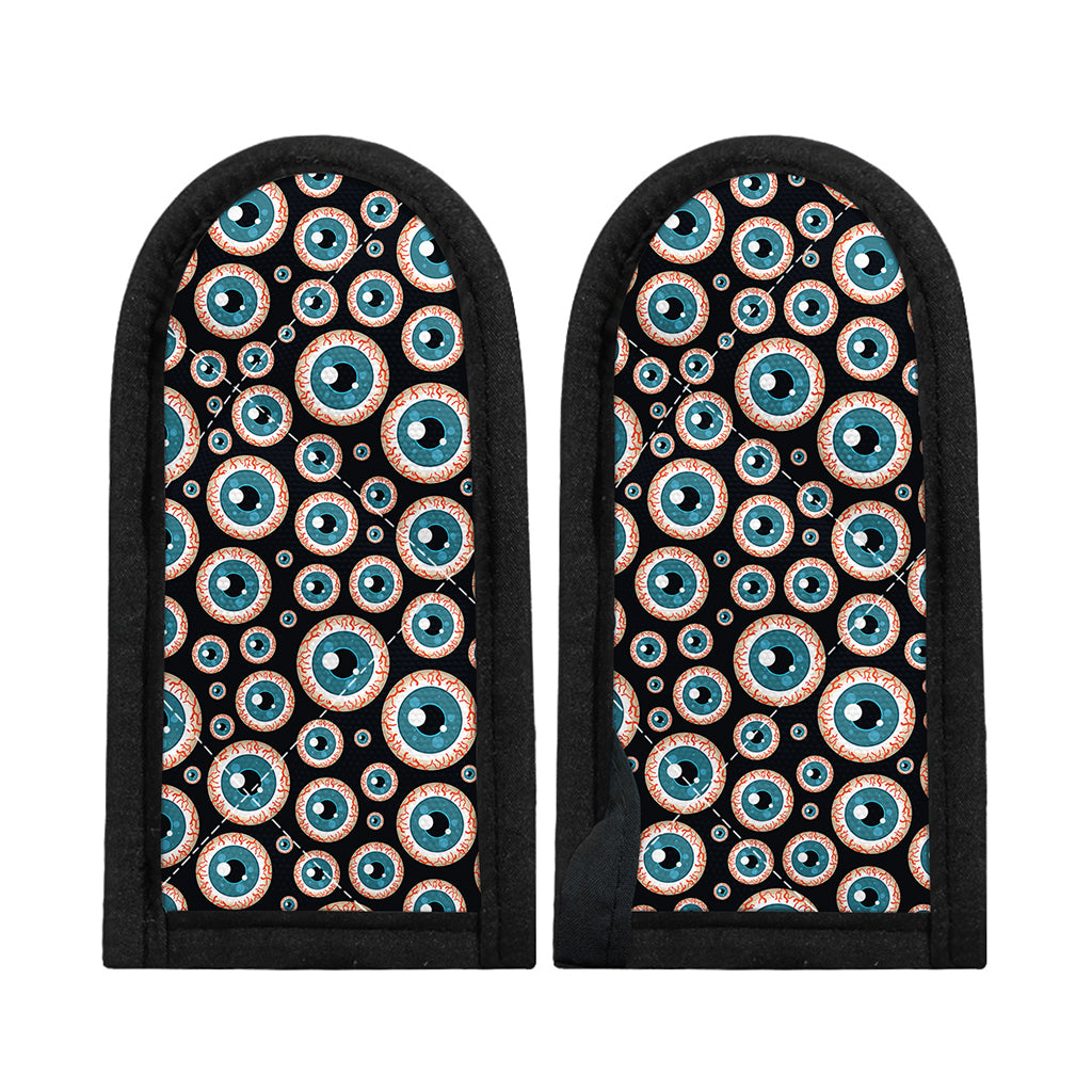 Creepy Eyeball Pattern Print Skillet Handle Cover
