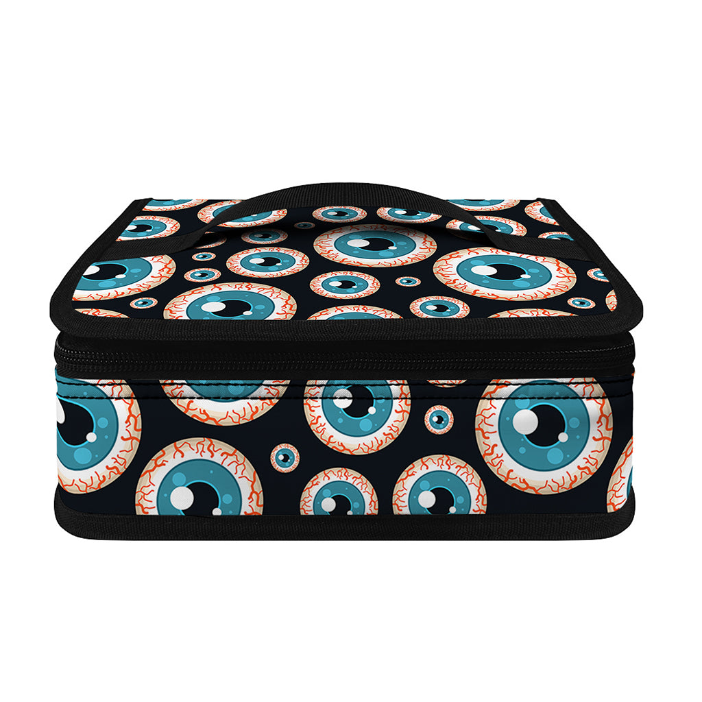 Creepy Eyeball Pattern Print Small Lunch Bag