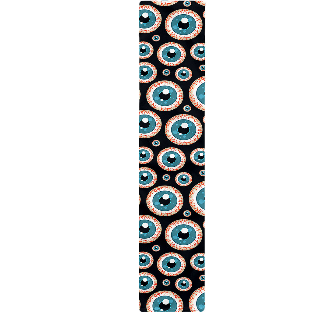 Creepy Eyeball Pattern Print Table Runner