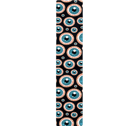 Creepy Eyeball Pattern Print Table Runner