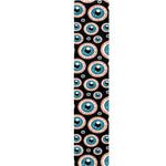 Creepy Eyeball Pattern Print Table Runner
