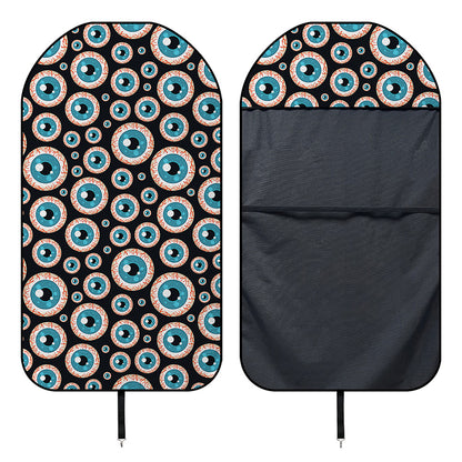 Creepy Eyeball Pattern Print Waterproof Car Seat Cover