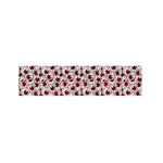Creepy Red Eyeball Pattern Print Bed Runner