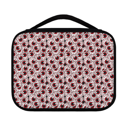 Creepy Red Eyeball Pattern Print Classic Bible Case