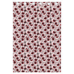 Creepy Red Eyeball Pattern Print Curtain