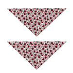Creepy Red Eyeball Pattern Print Dog Bandana