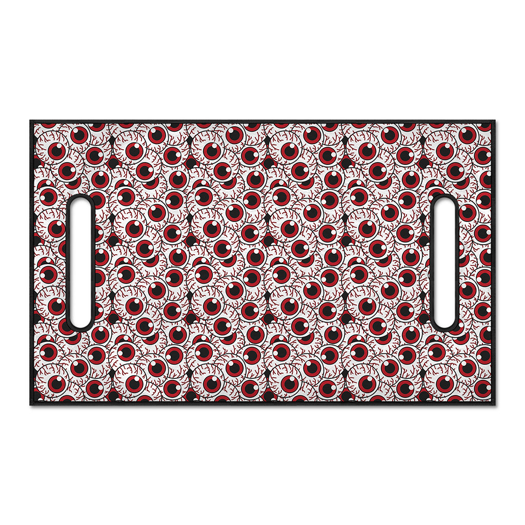 Creepy Red Eyeball Pattern Print Golf Cart Seat Cover