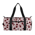Creepy Red Eyeball Pattern Print Gym Bag