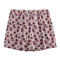 Creepy Red Eyeball Pattern Print Mesh Shorts