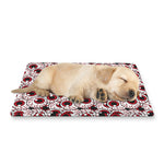 Creepy Red Eyeball Pattern Print Pet Cooling Mat Cover