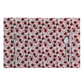 Creepy Red Eyeball Pattern Print Placemat