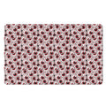 Creepy Red Eyeball Pattern Print Polyester Doormat