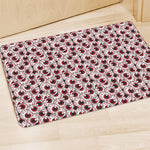 Creepy Red Eyeball Pattern Print Polyester Doormat