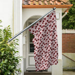 Creepy Red Eyeball Pattern Print Polyester Flag