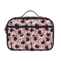 Creepy Red Eyeball Pattern Print Portable Lunch Bag