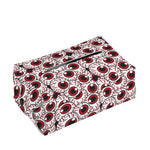 Creepy Red Eyeball Pattern Print Rectangle Tissue Box Cover