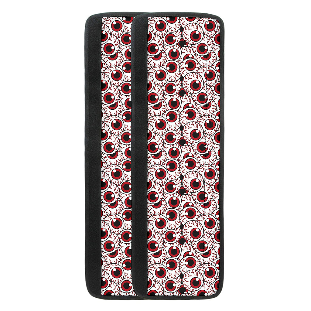 Creepy Red Eyeball Pattern Print Refrigerator Handle Covers