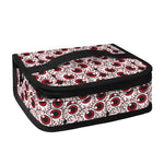 Creepy Red Eyeball Pattern Print Small Lunch Bag