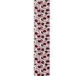 Creepy Red Eyeball Pattern Print Table Runner