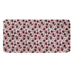Creepy Red Eyeball Pattern Print Towel