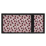 Creepy Red Eyeball Pattern Print Trifold Wallet