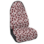 Creepy Red Eyeball Pattern Print Waterproof Car Seat Cover