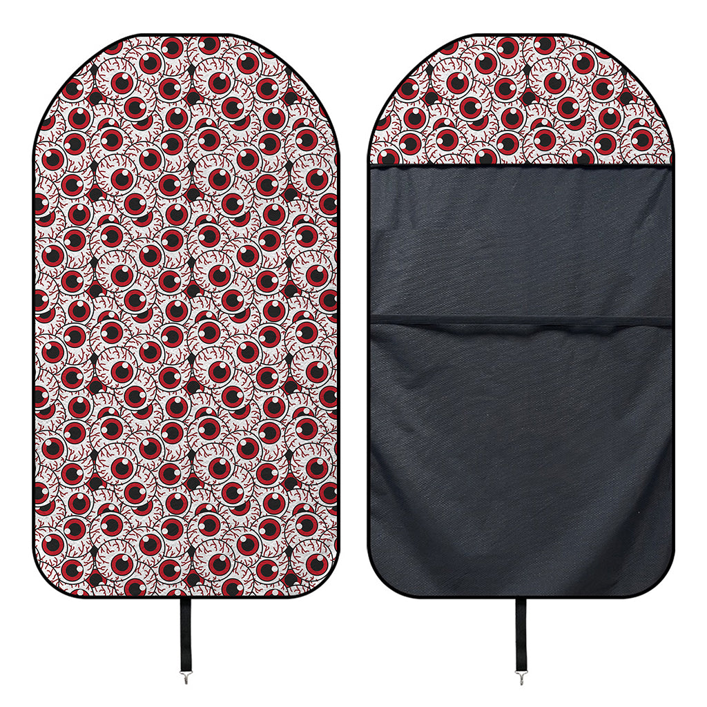Creepy Red Eyeball Pattern Print Waterproof Car Seat Cover