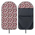 Creepy Red Eyeball Pattern Print Waterproof Car Seat Cover