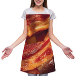 Crispy Bacon Print Adjustable Apron