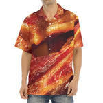 Crispy Bacon Print Aloha Shirt