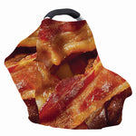 Crispy Bacon Print Baby Seat Cover