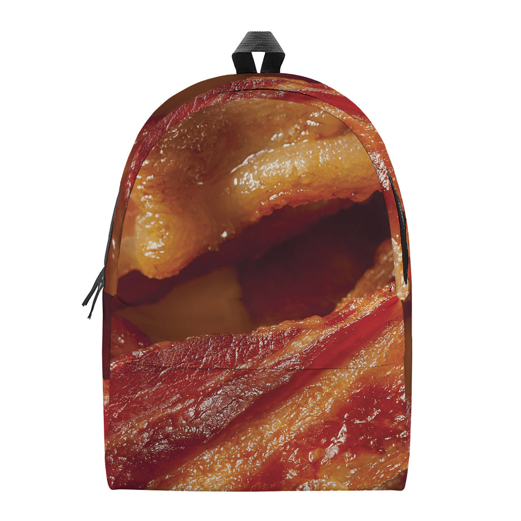 Crispy Bacon Print Backpack