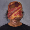 Crispy Bacon Print Baseball Cap