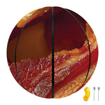 Crispy Bacon Print Basketball