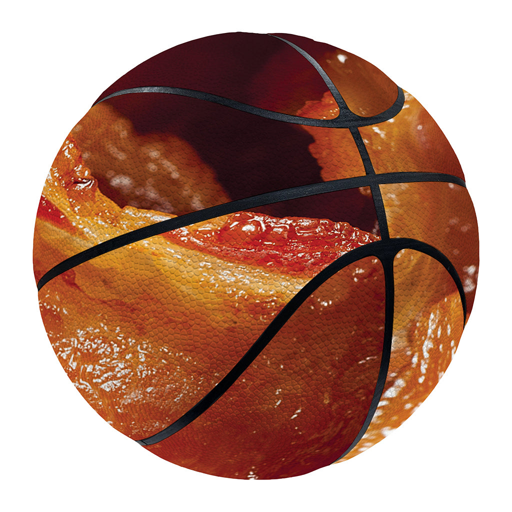 Crispy Bacon Print Basketball