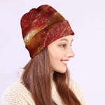 Crispy Bacon Print Beanie